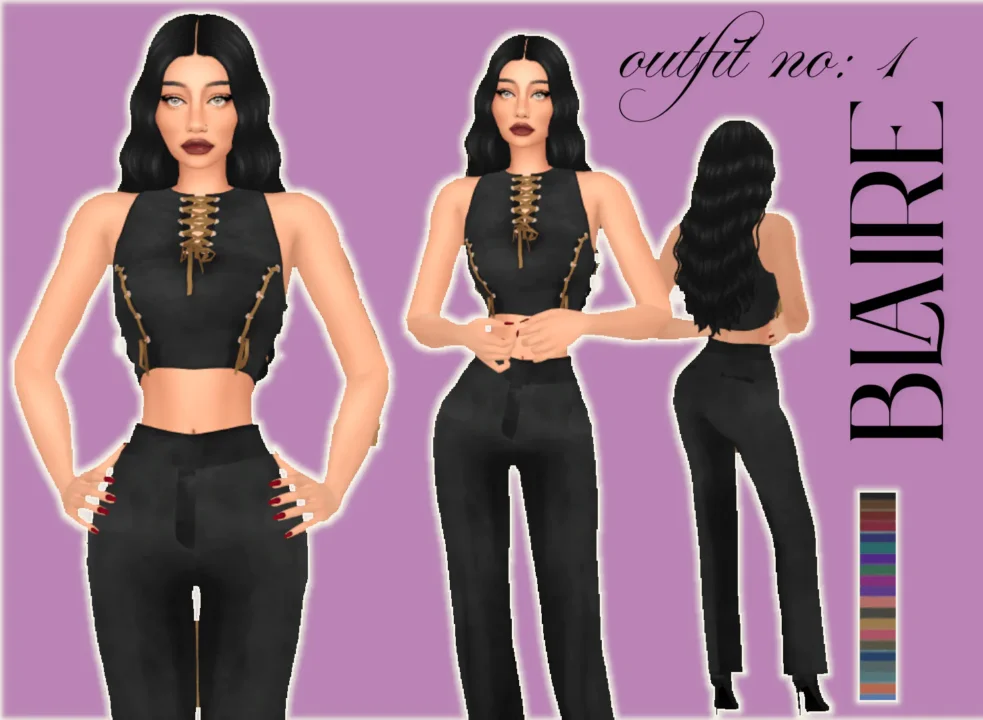 BLAIRE OUTFIT NO:1
