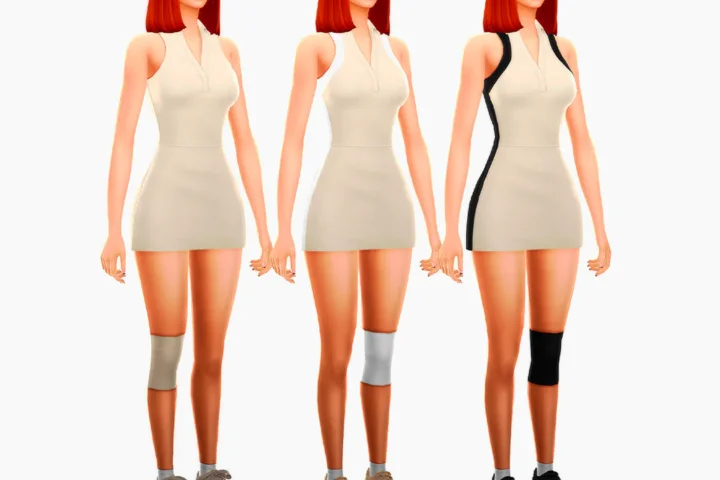 Woman Tennis Dress - Halara - Version 2