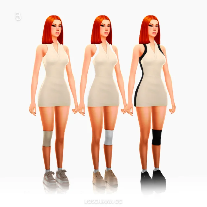 Woman Tennis Dress - Halara - Version 2