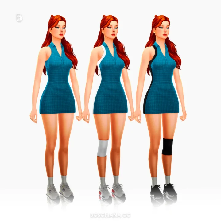 Woman Tennis Dress - Isabel - Version 3
