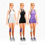 Woman Tennis Dress - Anne - Version 2