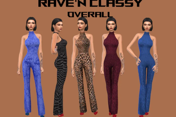 RAVE'N CLASSY OVERALL mesh edited