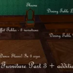 SDA Gothic Furniture Part 3 - Party Time!
