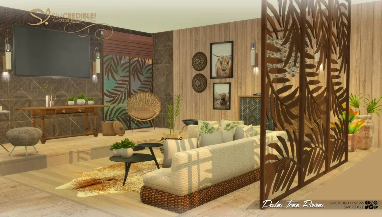 Palm Tree Living -Room 🏝️