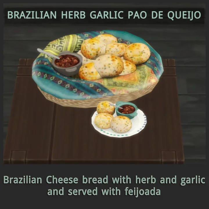 Herb Garlic Pao DeQuejo
