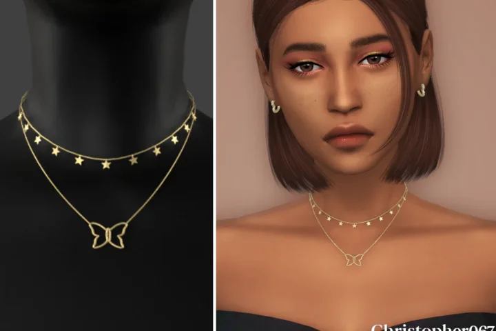 Papillon Necklace