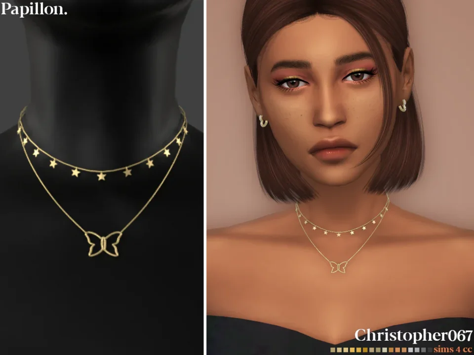 Papillon Necklace