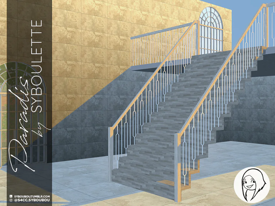 Paradis stairs set (2020)