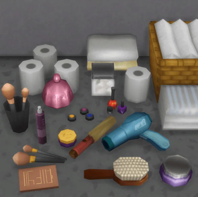 Parenthood Bathroom Clutter