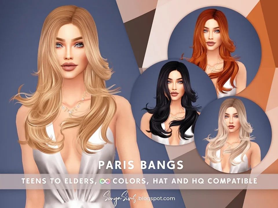 SONYASIMS - Paris Acessory Bangs