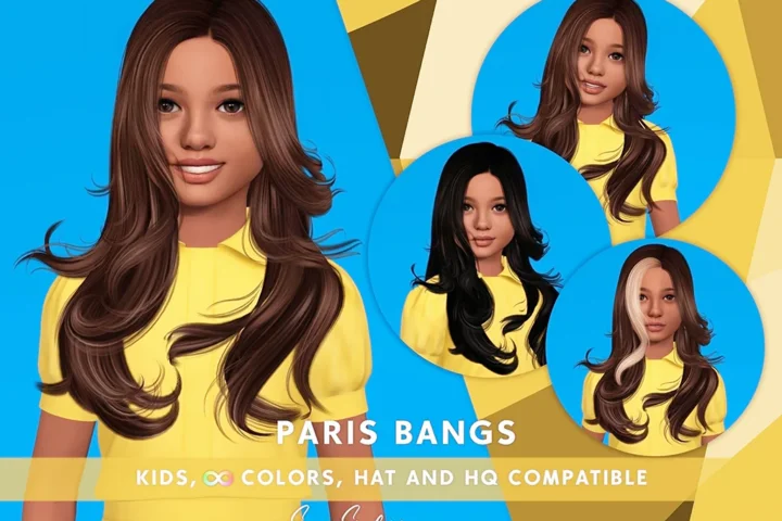 SONYASIMS - Paris Acessory Bangs Kids