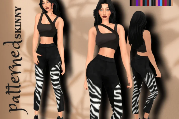 PATTERNED SKINNY