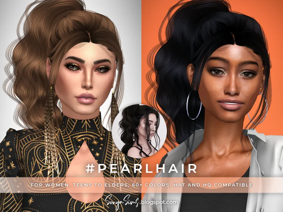SONYASIMS - PEARL HAIR