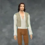 TSM Medieval Shirt Vest Separated Top