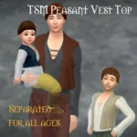 TSM Medieval Shirt Vest Separated Top