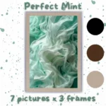 Beige & Mint : 2 Aesthetic sets