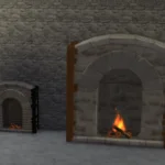TSM Physician Fireplace functional, 2 sizes