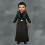 TSM Physician Belted Dress Fur