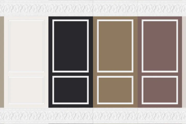 Pantone Crown Molding Wallpapers – Neutral