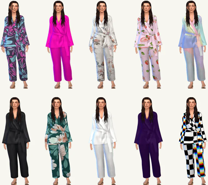 Satin Pj's