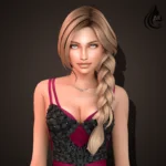 Aurum - Kelsa maxis mix hairstyle (adult)