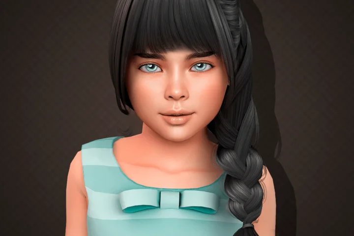 Aurum - Cora hairstyle (child)