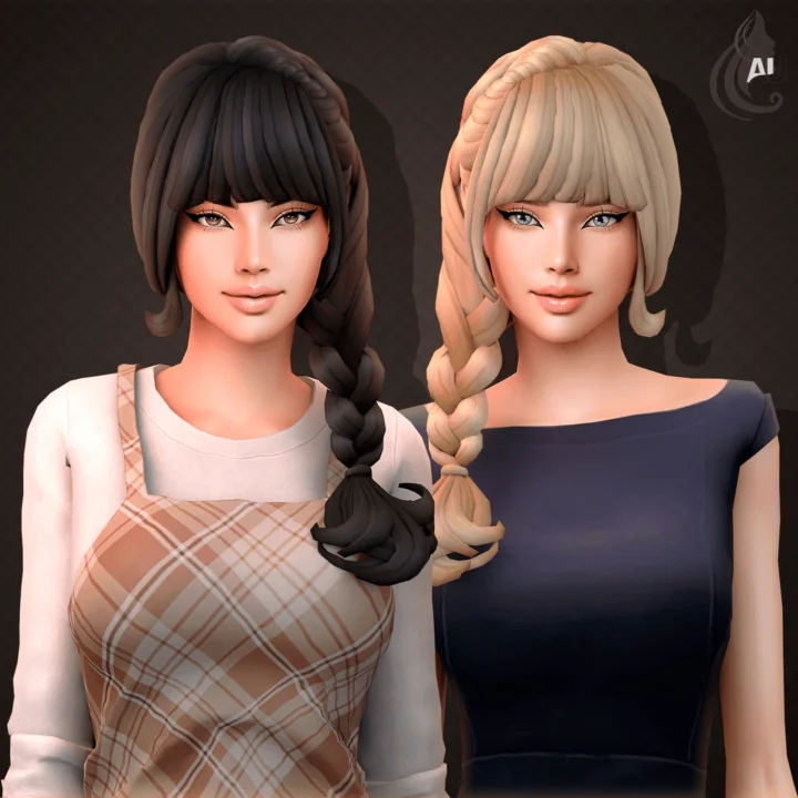 Aurum - Mora maxis match hairstyle
