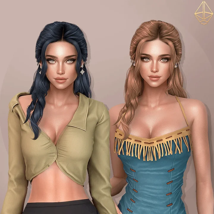 Aurum - Sirion hairstyle right side