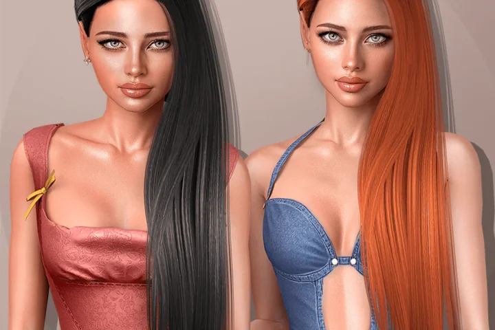 Aurum - Soraya long hairstyle (adult)
