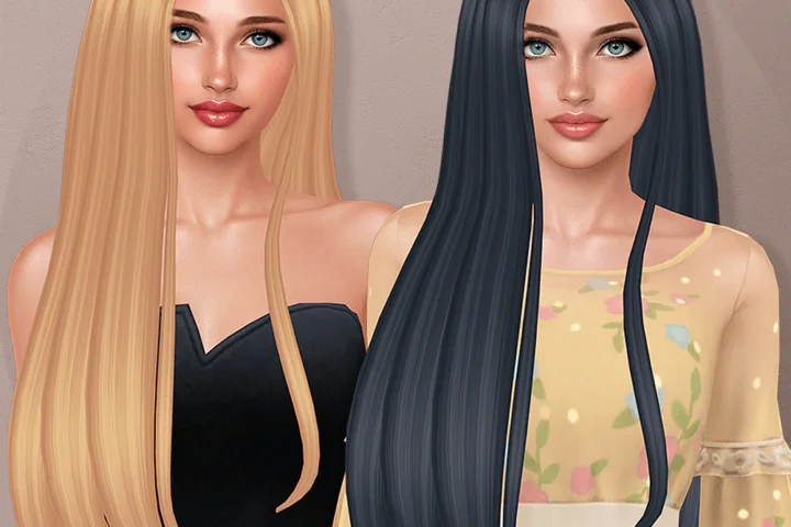 Aurum - Barbie extra long hairstyle