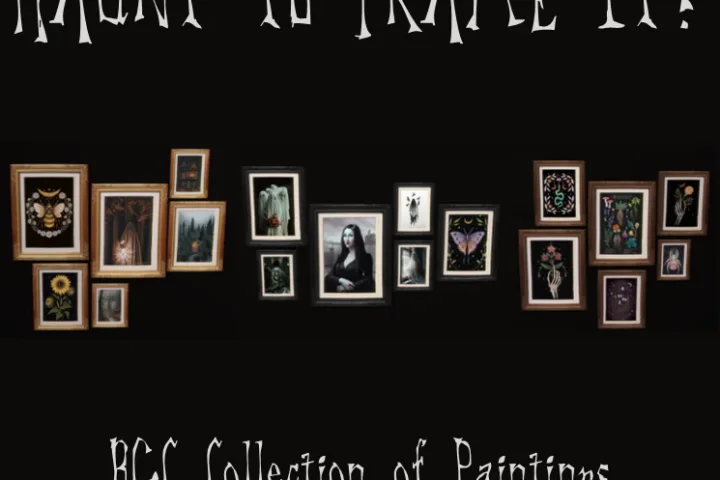 Haunt To Frame It? Paintings