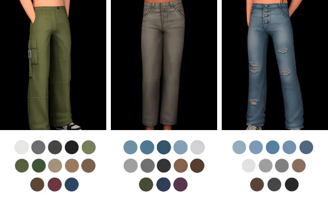 Male Pants - Set