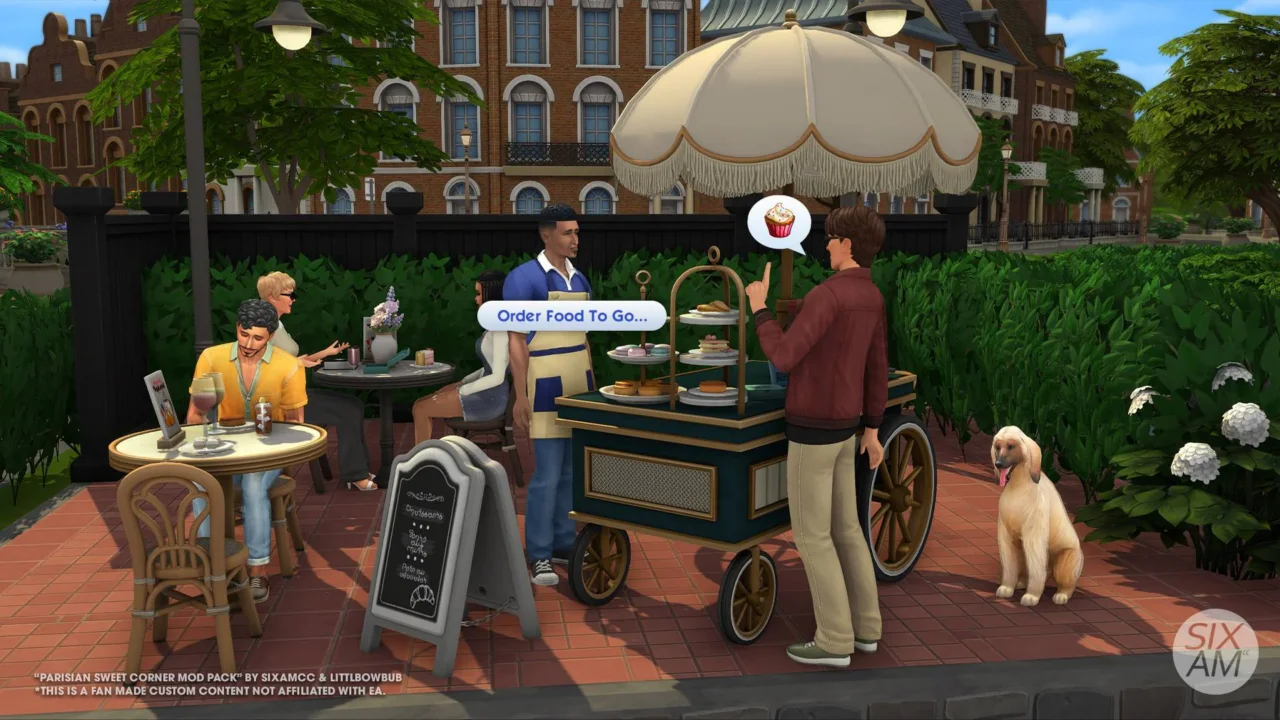 Parisian Shop Cart Mod