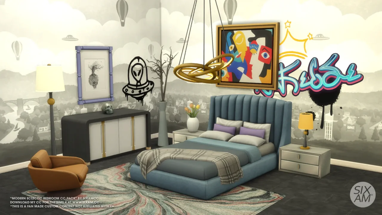Modern Eclectic Bedroom