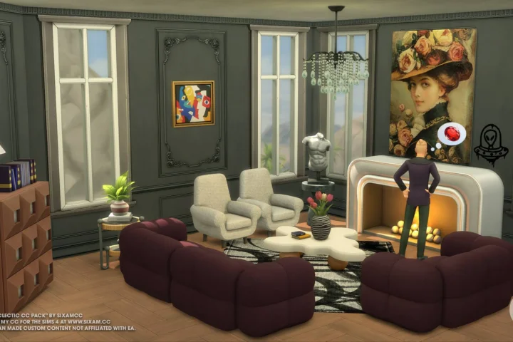 Modern Eclectic Living Room