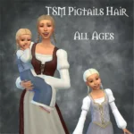 TSM Pigtail Hair for All Ages