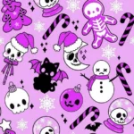 Xmas Patterned Wallpaper
