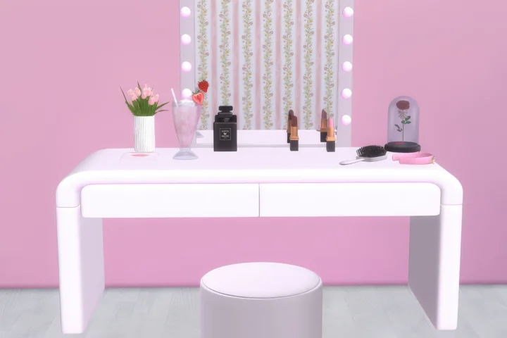 Makeup vanity - set