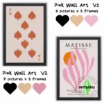 Pink Wall Art : 2 versions