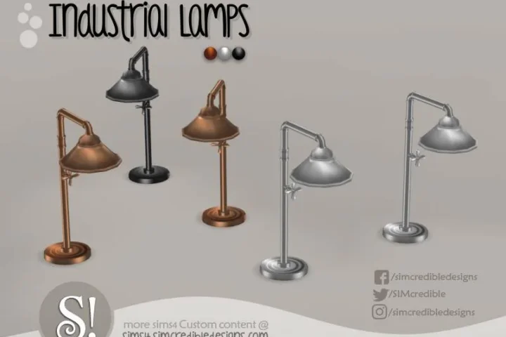 Pipes Industrial Lamps 💡