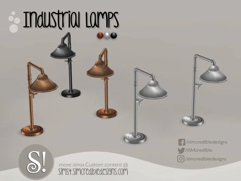 Pipes Industrial Lamps 💡