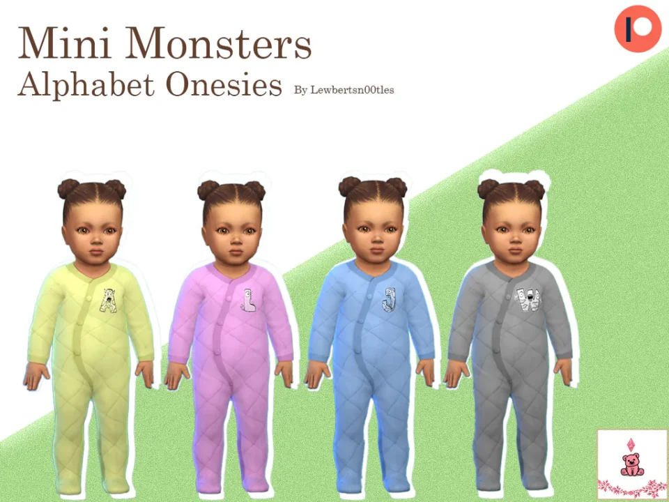 Infant Alphabet Onesies