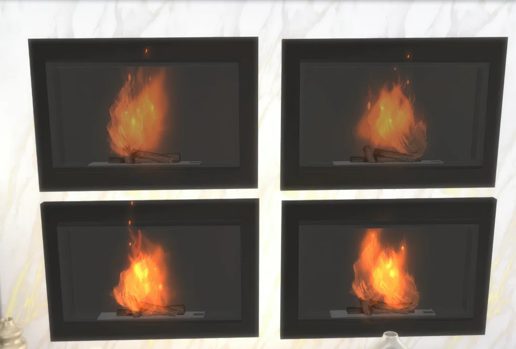 Mona electric fireplace