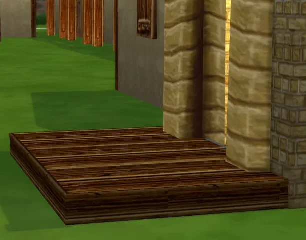Tomarang Huts Build Set Part 4: Wooden Build Deco