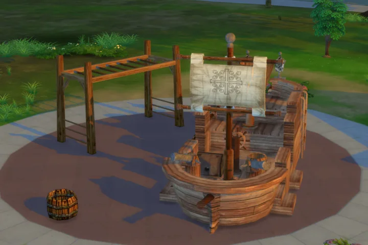 Playground Pirate Ship - Default Replacement
