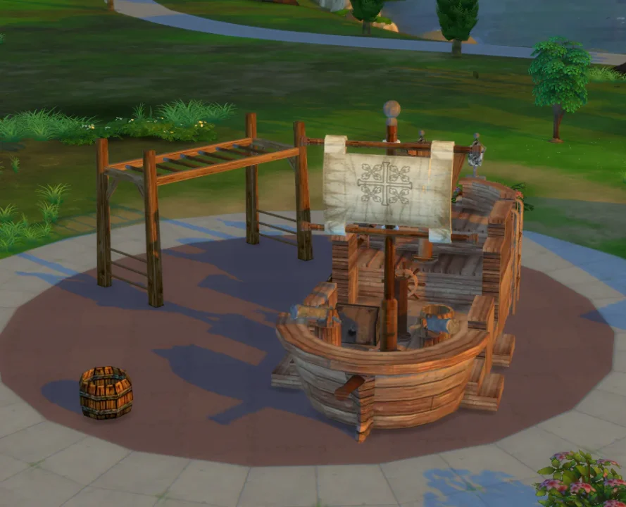 Playground Pirate Ship - Default Replacement