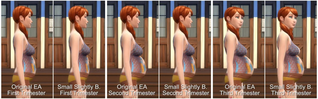 Pregnancy Overhaul - Pregnancy Belly Size Part