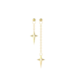 Asymmetric Chain Earrings
