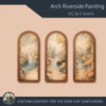 HQ Arch Riverside Painting #1 Sellable Samtuse963