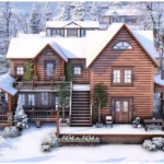 Als Winter Cabin House